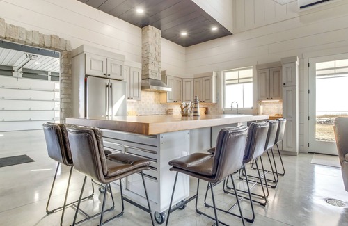 Oconto House | Dock & Panoramic Bay Views: Oconto Retreat!
