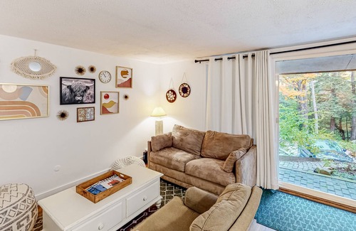 Stratton Mountain Condo | Dog-friendly cozy mountain condo with washer/dryer - minutes from slopes