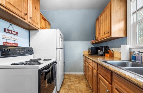 North End House | DOG FRIENDLY & EPIC Location! Walk 2 Blocks to Hyde Park or Cozy Up by the Fireplace!