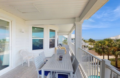 East End House | Dog-friendly home near the beach with private pool, beach gear, elevator, grill
