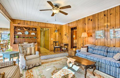 Hendersonville House | Dog-Friendly Hendersonville Cabin Deck and Views