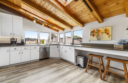 Sea Ranch House | Dog-friendly home with private hot tub, ocean/meadow views & shared pools