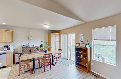 Millersburg House | Dog-friendly home with large enclosed yard, patio, BBQ, office, & private W/D
