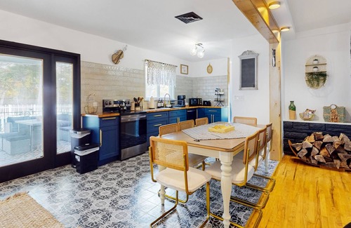 Mountainhome House | Dog-friendly home with private pool, game room, grill, fireplace, streaming, AC
