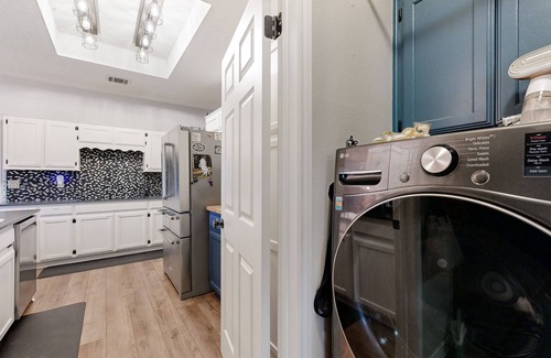 Austin House | Dog-friendly house with private pool, patio, grill, central AC, & washer/dryer