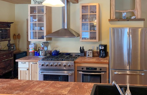 North Hero House | Dog-friendly island home w/Hibbard Bay views, jetted tub, and wood fireplace