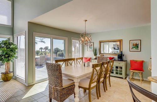 Folly Field House | Dog-Friendly, Oceanfront Home w/ Deck & Private Pool, Free WiFi, W/D, Central AC