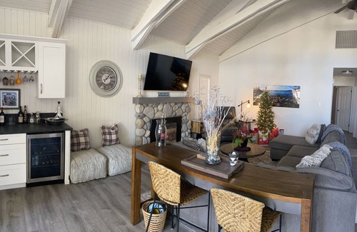 Tahoe Keys House | Dog Friendly Ski Retreat in Tahoe Keys 3 BR 2 BA w/fireplace & water view