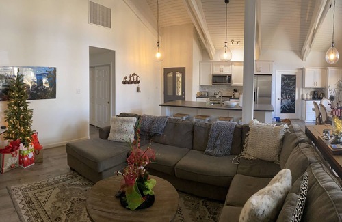 Tahoe Keys House | Dog Friendly Ski Retreat in Tahoe Keys 3 BR 2 BA w/fireplace & water view