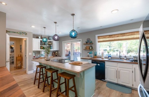 Heber Springs House | Dog lovers: Fenced yard, 2 king beds, lake access, 2 fire pits-gas and wood!