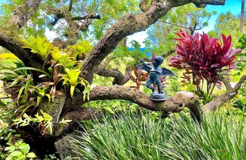 Haiku House | Dolphin Room at Maui Eco Retreat: Ocean Views & Private Waterfall!
