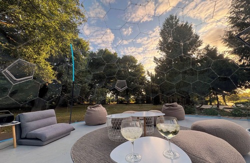 Chey House | Domaine Lucienne. An exceptional property with domes and pickleball court.