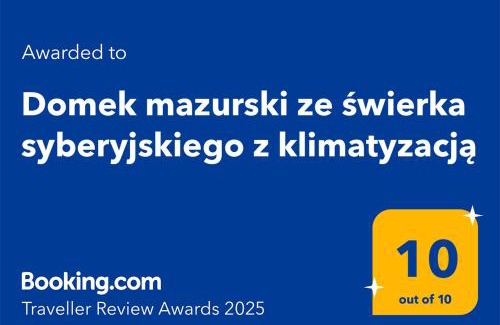 Glodowo House | Domek mazurski ze świerka syberyjskiego z klimatyzacją