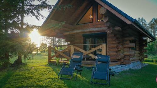Szczytno Apartment | Domek z bala MAZURY, bezpośredni dostęp do jeziora, plaża, pomost