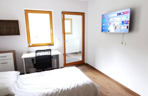 Medvode Apartment | DOMOVOJ, Forest view apartment, between Ljubljana and Bled, with terrace