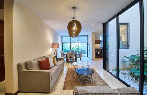Zama Apartment | Don Quijote - Private pool & Beach club access