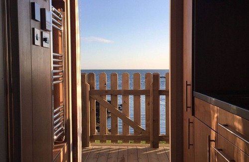Sandhaven Cabin | "Door to the Shore" is the ultimate in deluxe glamping accommodation in Scotland