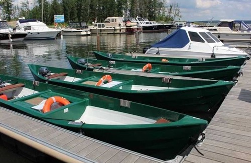 Plau am See Apartment | Doppelzimmer Werder - Ferienwohnung mit Seeblick - Fischerhafen Plauer See