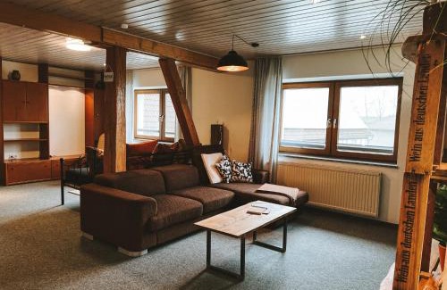 Schrozberg Apartment | Dorfplatz Loft - großzügig & modern nur 10Min von Rothenburg odT