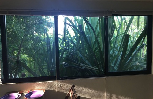 Cuatunalco House | Double Bed, Queen size, small kitchen, terrace, wi fi air condition quiet