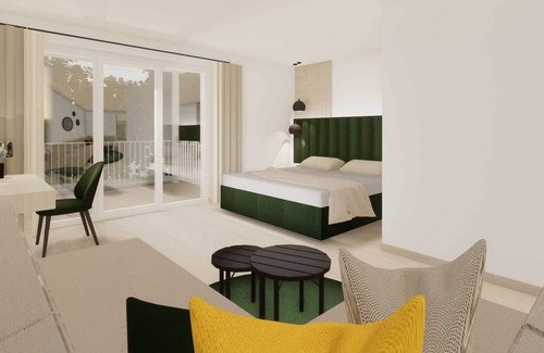 Unterach am Attersee House | Double room 2022 with balcony and lake view - Attersee 7 - Hotel STADLER am Attersee, Ihr Seehotel im