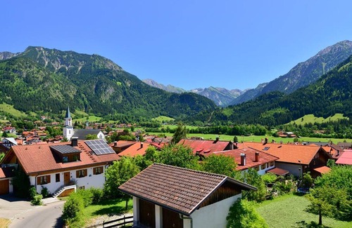Bad Hindelang Apartment | Double room mountain view - Gästehaus Wineberger