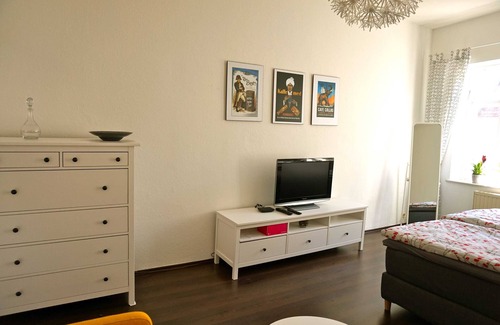 Torgau Apartment | Double room - "Rösterei Arabica"