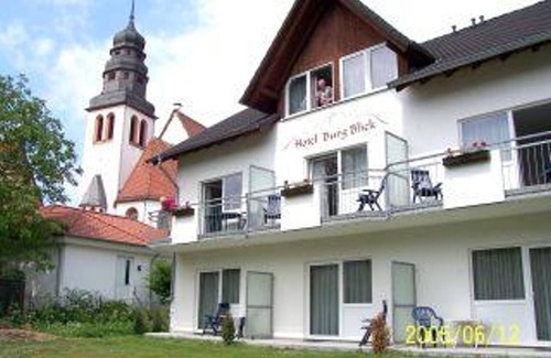 Bad Muenster am Stein-Ebernburg House | Double Room Shower/WC - Hotel BurgBlick