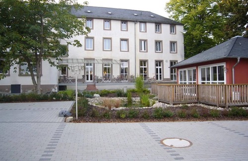 Manderscheid House | Double room shower/WC - Hotel am Ceresplatz