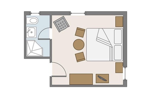 Neusach Hotel | Double room Wiesenblick 503,512,603,308 - Seehotel Enzian