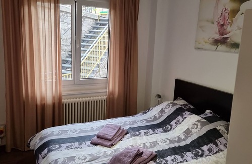 Minusio Bed & Breakfast | Double Room with Air Conditioning - Del Ponte Break