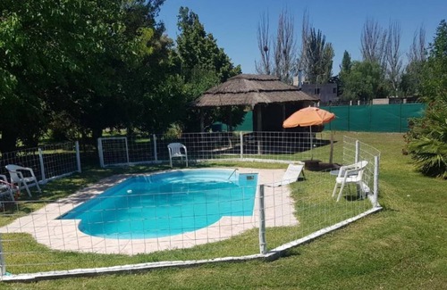 Maipu Hotel | Double Room with Private External Bathroom-Cabañas Finca El Rincón de Lunluntann