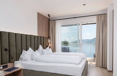 Unterach am Attersee House | Double room with terrace, without lake view - Attersee 7 - Hotel STADLER am Attersee, your lakeside hotel in the