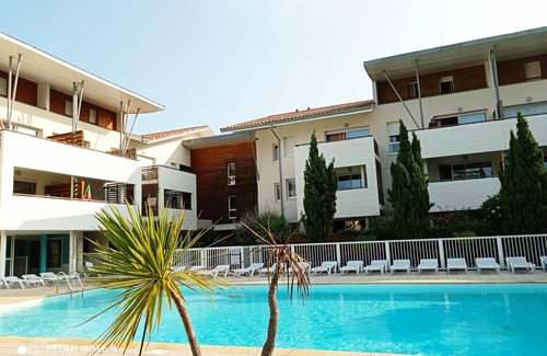 Moliets-et-Maa Apartment | Douceur océane: T3 apartment with swimming pool and sauna, 3 minutes from the beach