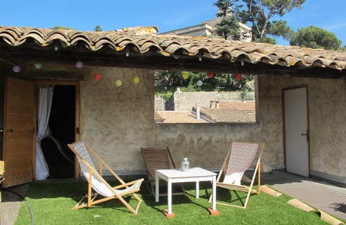 Montfrin House | Dovecote in the 12th-century Commanderie des Templiers at Montfrin