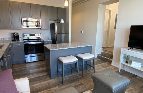 Adrian Apartment | Downtown Adrian apartment with parking and wifi