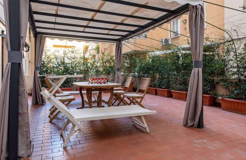Pesaro Apartment | Downtown apartment with terrace in front of Rossini Theater