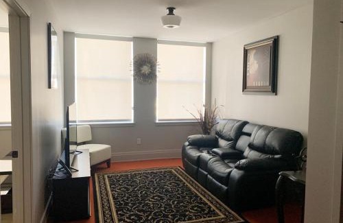 Aurora Apartment | Downtown Aurora River Facing Gem