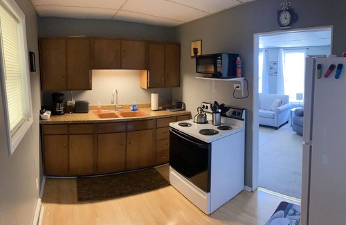 Michigan City Apartment | Downtown Getaway 1