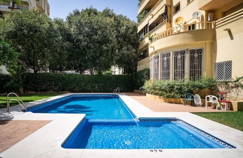 Marbella City Centre Apartment | Downtown Marbella, steps from beach. Gorgeous sunny terrace, walk to everything!