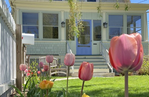 Mystic House | Downtown Mystic Home Private Driveway Fenced in Yard Discounted longer stays