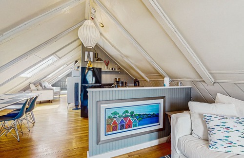 Provincetown Apartment | Downtown Studio Loft w/Free WiFi, Balcony, Full Kitchen, and Great Location