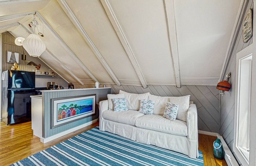 Provincetown Apartment | Downtown Studio Loft w/Free WiFi, Balcony, Full Kitchen, and Great Location