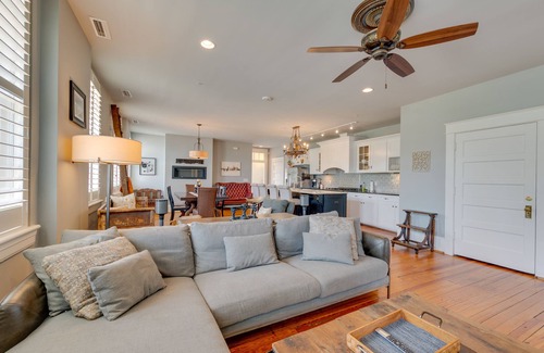Winston - Salem Condo | Downtown Winston-Salem Condo w/Private Library!