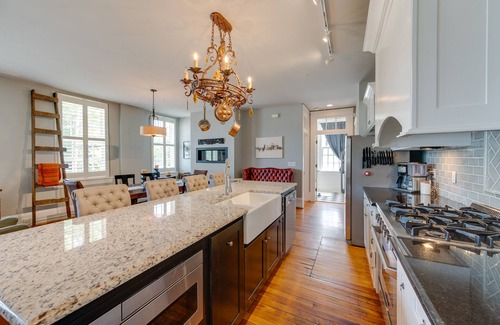 Winston - Salem Condo | Downtown Winston-Salem Condo w/Private Library!