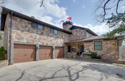 Camdenton House | Dragon Castle with Secret Passage, Dock, and Hot Tub