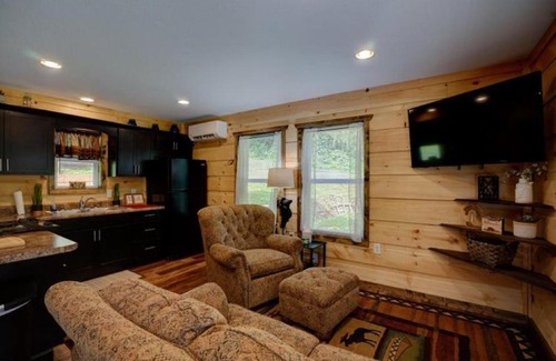 Robbinsville House | Dragon's Nest Cabin with Mountain Views