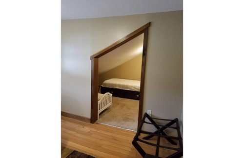 Bryson City Bed & Breakfast | "Dragonfly" guestroom at bed and breakfast on 11 park-like acres
