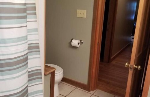 Bryson City Bed & Breakfast | "Dragonfly" guestroom at bed and breakfast on 11 park-like acres