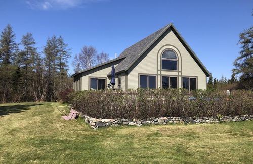 Jonesport House | Dramatic Ocean views from every room of this cozy post&beam Oceanfront property.